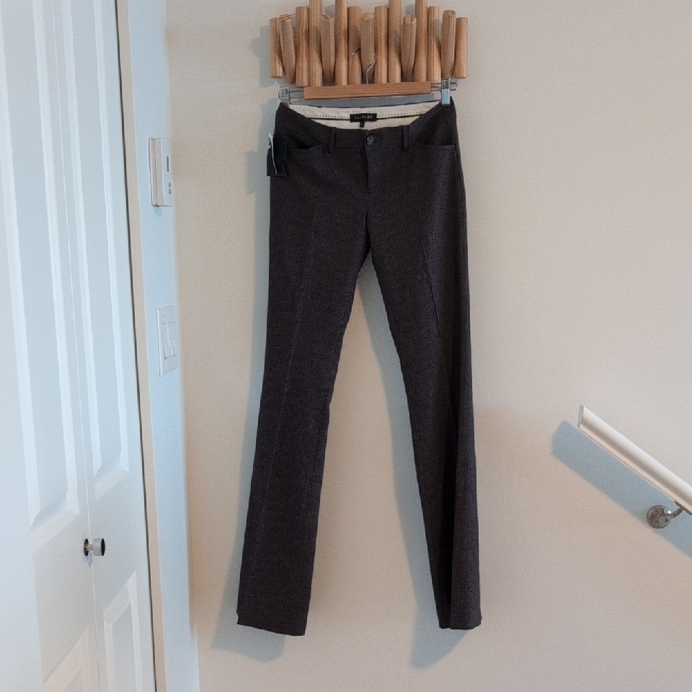 BNWT Talula Pinstripe Charcoal Pants Size 0